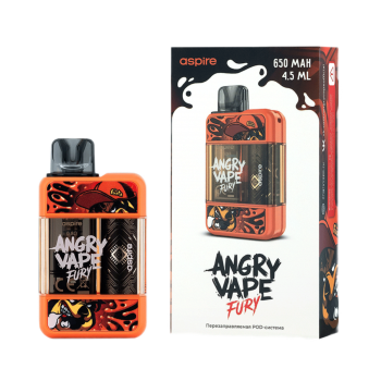 Многоразовое устройство Brusko Angry Vape Fury (Оранжевый)