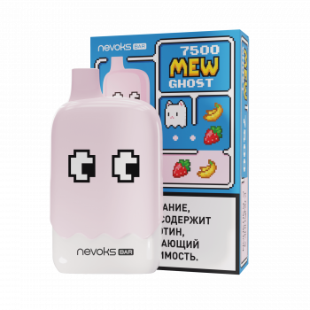 BRUSKO MEW GHOST 7500 Клубника, Банан