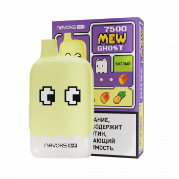 BRUSKO MEW GHOST 7500 Манго, Ананас Кислый