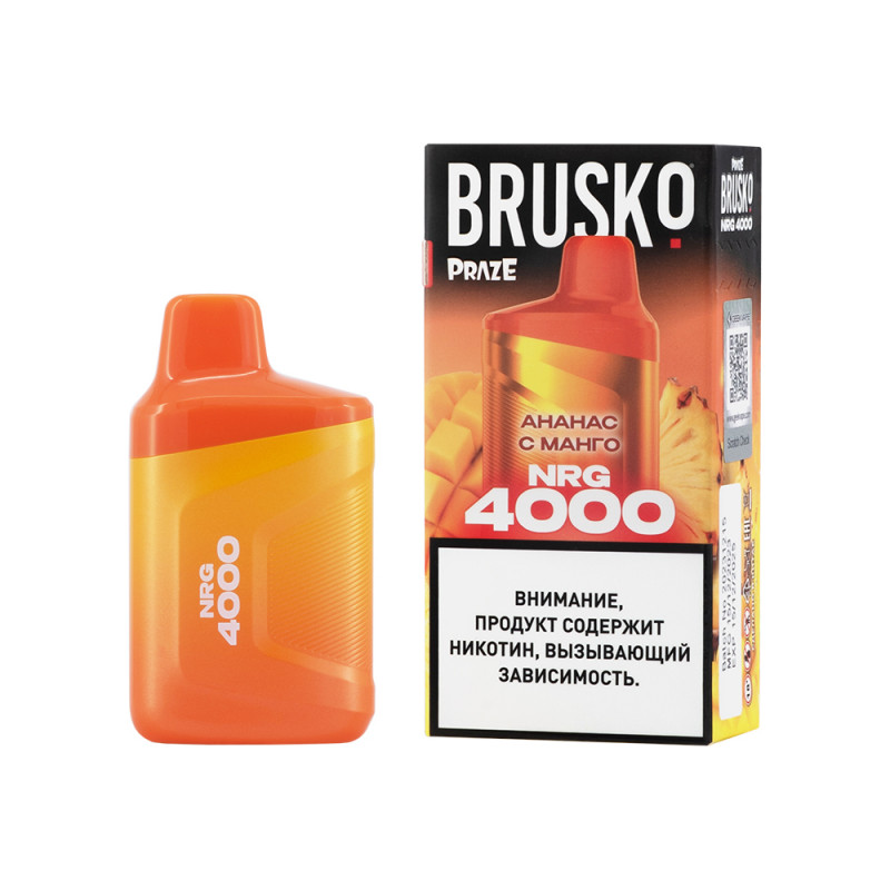 Brusko NRG 4000 Ананас с Манго