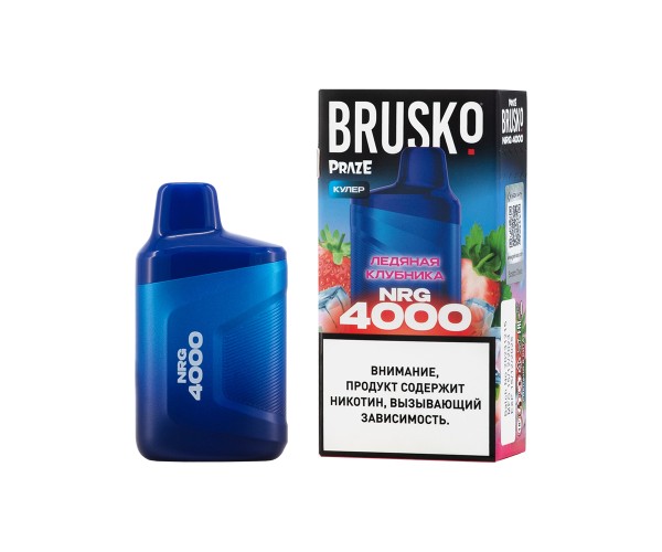 Brusko NRG 4000 Ледяная Клубника