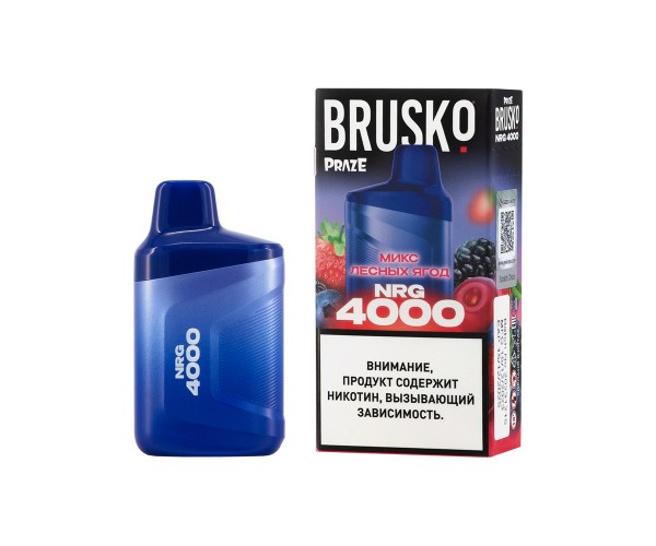 Brusko NRG 4000 Микс Лесных Ягод