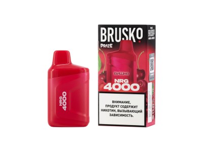 Новинка! Brusko NRG на 4000 затяжек