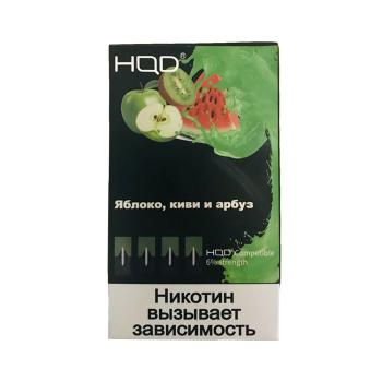 Картриджи HQD Green Blast (4 шт) 2%