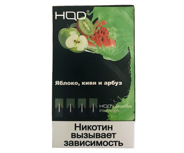 Картриджи HQD Green Blast (4 шт) 2%