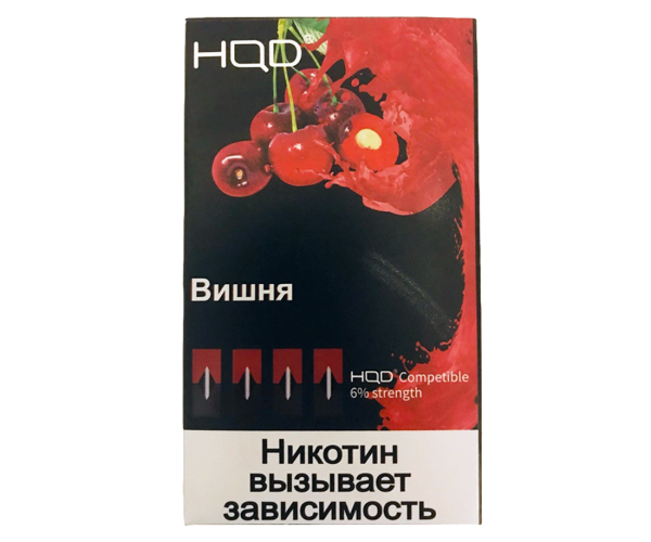 Картриджи HQD Вишня (4 шт) 2%