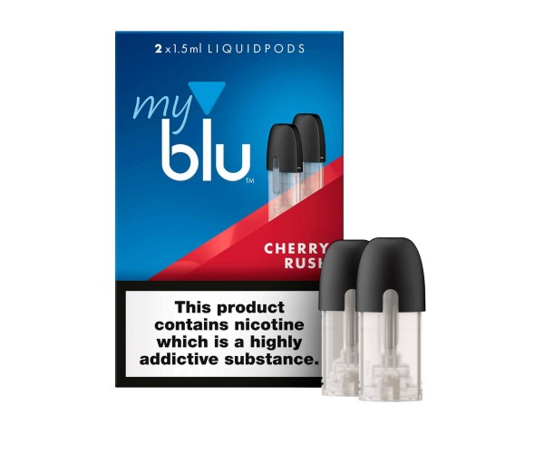 Картридж myblu Cherry Rush Спелая вишня х2