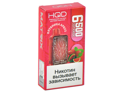 Новинка! HQD MATRIX на 6500 затяжек