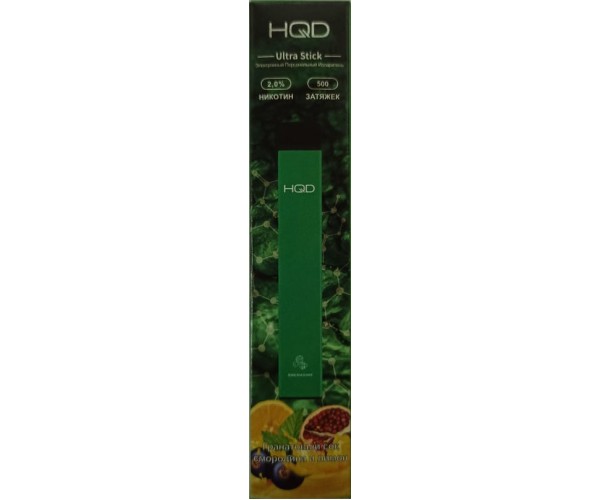 HQD Ultra Stick Гранатовый сок со смородиной и лимоном