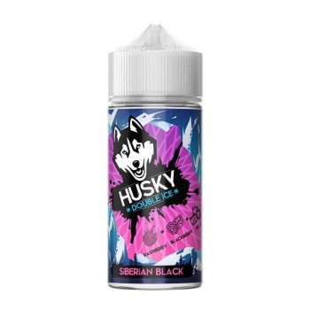 Жидкость HUSKY Double Ice Salt Siberian Black (Малина, ежевика, лед) 30 мл Strong