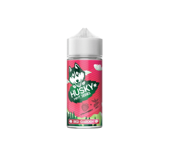 Жидкость HUSKY Mint Series Red Garden (Клубника с мятой) 30 мл Strong