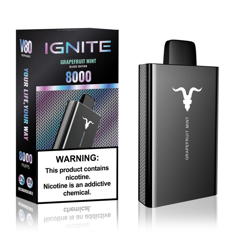 IGNITE V80 Grapefruit Mint (Грейпфрут, Мята)