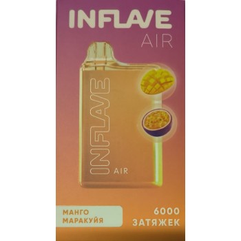 INFLAVE AIR Манго, Маракуйя (6000 затяжек)