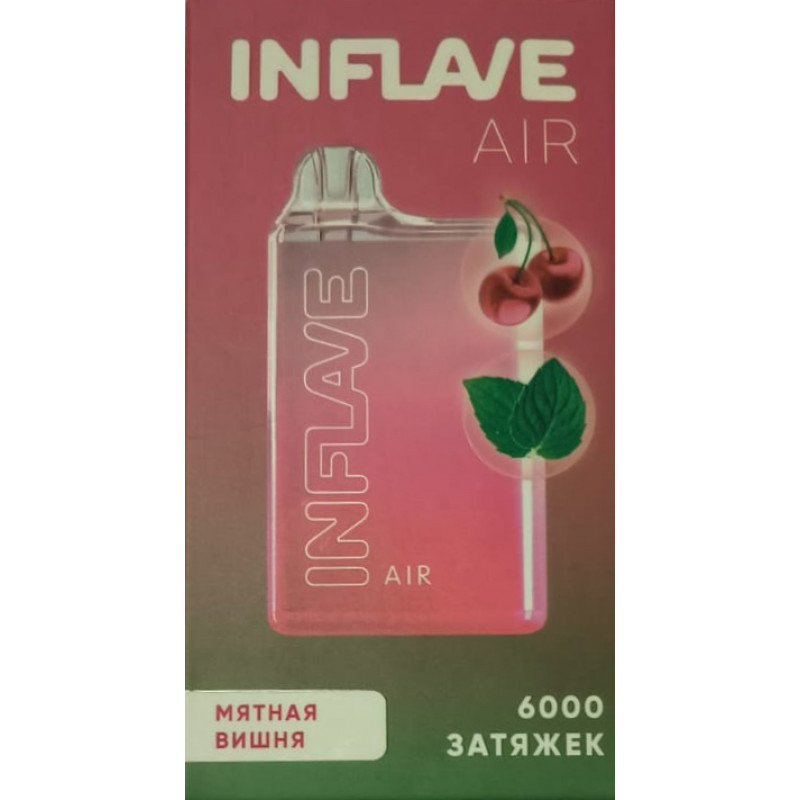 INFLAVE AIR Мятная Вишня (6000 затяжек)