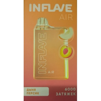 INFLAVE AIR Дыня, Персик (6000 затяжек)