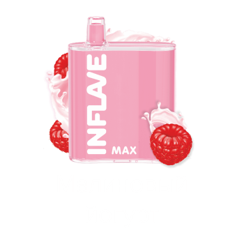 INFLAVE MAX Малиновый Йогурт (4000 затяжек)