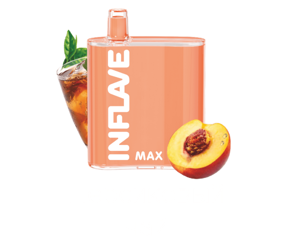 INFLAVE MAX Персиковый чай (4000 затяжек)