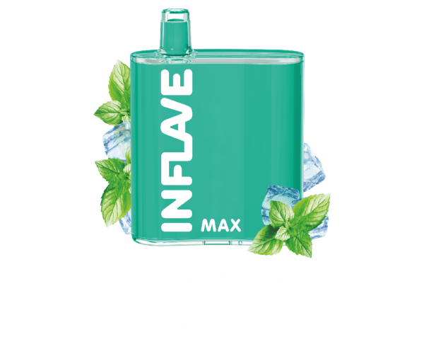 INFLAVE MAX Свежая Мята (4000 затяжек)