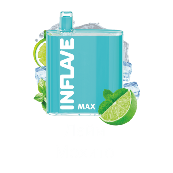 INFLAVE MAX Лайм, Мохито (4000 затяжек)