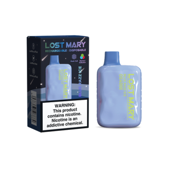 Lost Mary OS4000 Blue Razz Ice (Голубика, Малина, Лед)