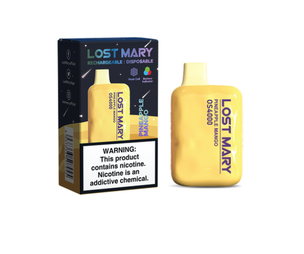 Lost Mary OS4000 Pineapple Mango (Ананас-Манго)