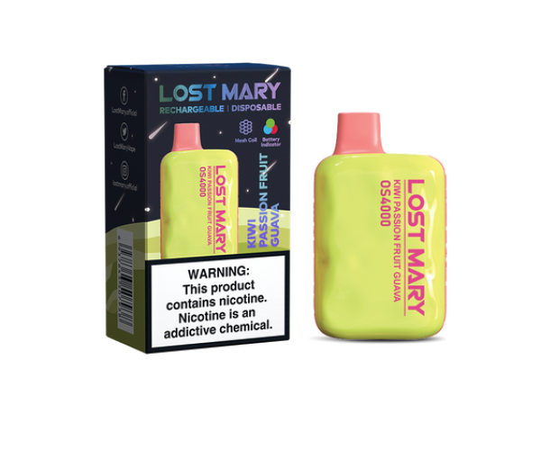 Lost Mary OS4000 Kiwi Passion Fruit Guava (Киви-Маракуйя-Гуава)