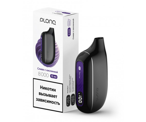 Plonq MAX SMART 8000 Слива с Кислинкой