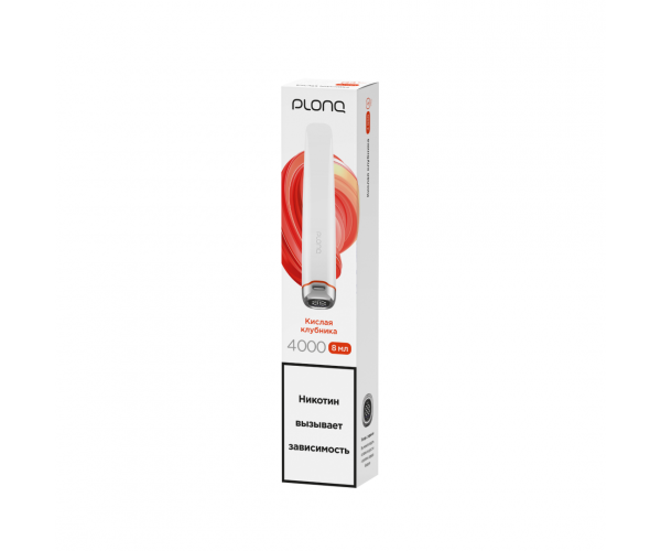 Plonq Plus Pro 4000 Кислая Клубника