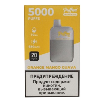 Puffmi DX5000 MeshBox Orange Mango Guava (Апельсин, Манго, Гуава)