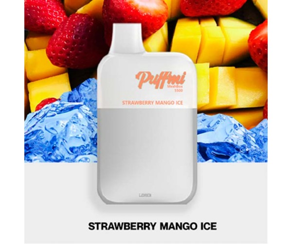 Puffmi DX5000 MeshBox Strawberry Mango Ice (Клубника, Манго, Лед)