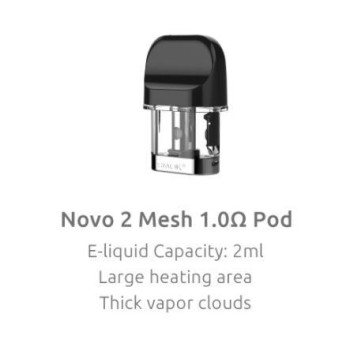 Сменный картридж Smok Novo 2 Mesh Pod (1 Ом, 2 мл)