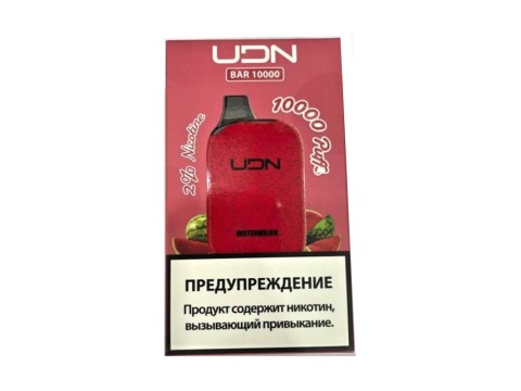 Новинка! UDN BAR на 10000 затяжек