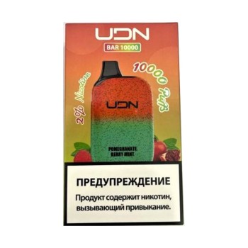 UDN BAR 10000 Гранат, Ягода, Мята