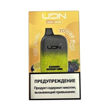 UDN BAR 10000 Ежевика, Малина, Лимон