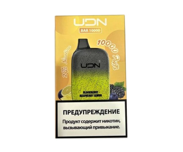 UDN BAR 10000 Ежевика, Малина, Лимон