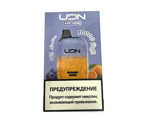 UDN BAR 10000 Черника, Апельсин