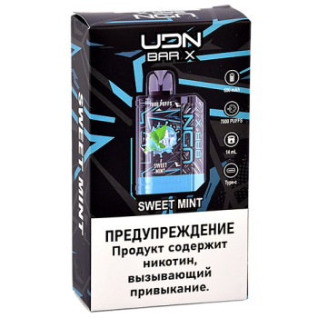 UDN BAR X III 7000 Сладкая Мята