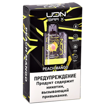 UDN BAR X III 7000 Персик, Манго