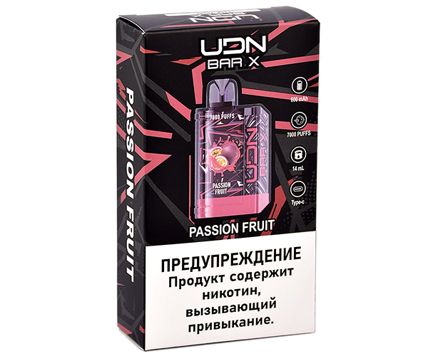 UDN BAR X III 7000 Маракуйя