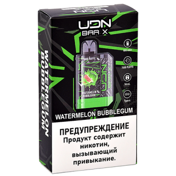 UDN BAR X III 7000 Арбузная Жвачка