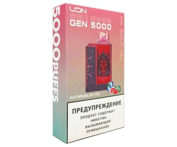 UDN GEN 5000 Watermelon ICE (Арбуз, лед)