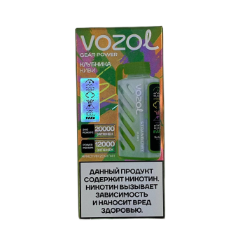 VОZOL GEAR POWER 20000 Клубника, Киви