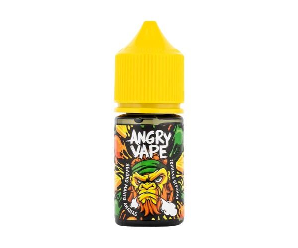 Жидкость Angry Vape Salt Горилла Верзила (Яблоко, Манго, Ананас) 2% 10 мл