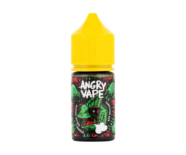 Жидкость Angry Vape Salt Хамелеон RGB (Зеленое Яблоко с Вишней) 2% 10 мл