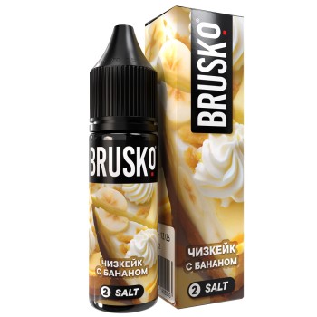 Жидкость Brusko Salt (Chubby) Чизкейк с Бананом 35 мл