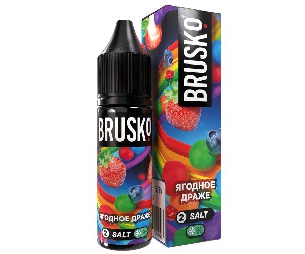 Жидкость Brusko Salt (Chubby) Ягодное Драже 35 мл