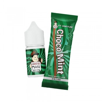 Жидкость Candyman Choco Mint (Темный шоколад с мятой) 30 мл SUPER