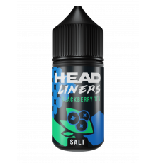 Жидкость HEADLINERS Salt Blackberry Tea (Чай с черной смородиной) 0% (без никотина) 30 мл