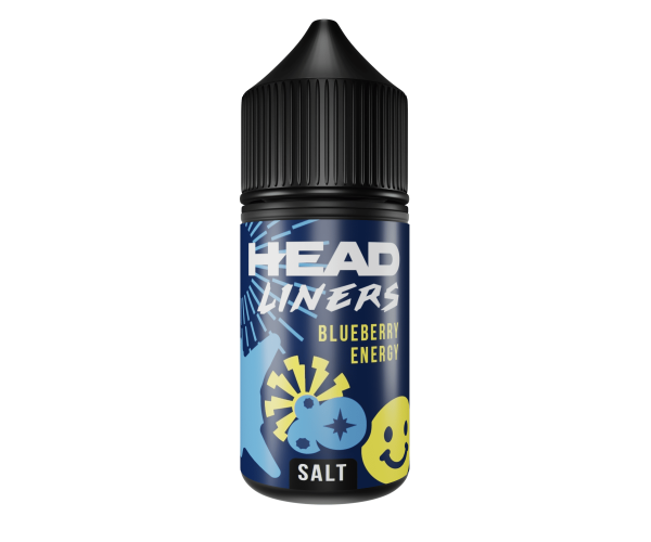 Жидкость HEADLINERS Salt Blueberry Energy (Черничный Энергетик) 0% (без никотина) 30 мл