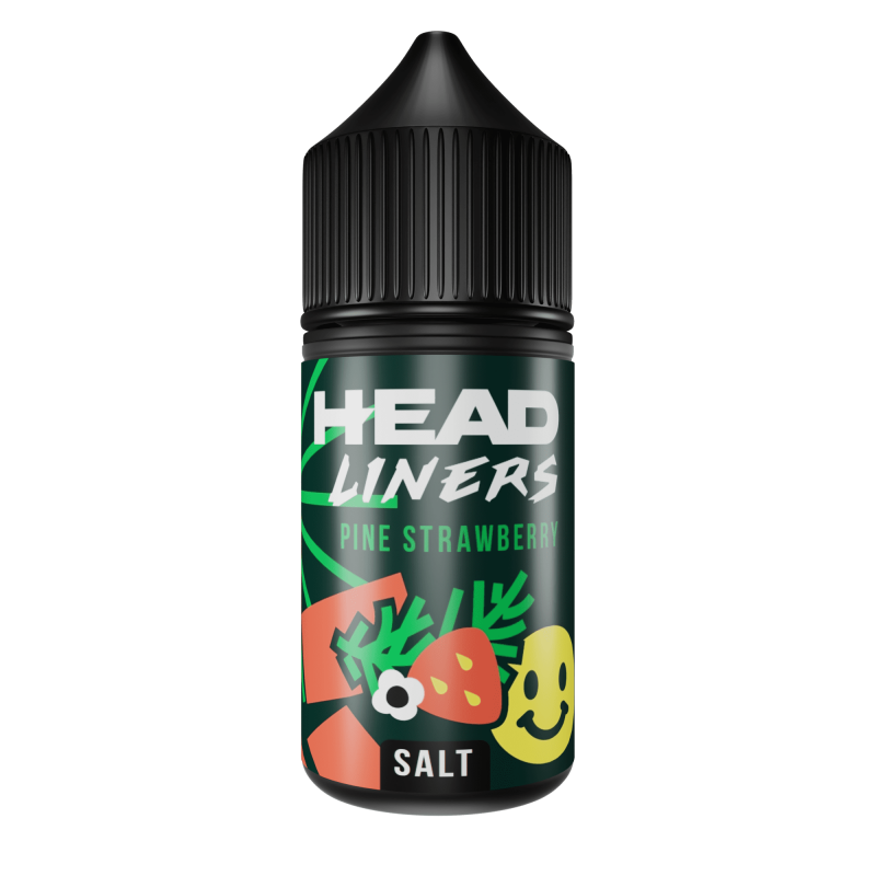 Жидкость HEADLINERS Salt Pine Strawberry (Хвоя, Земляника) 0% (без никотина) 30 мл